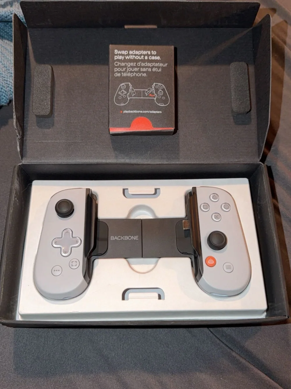 Sony Gray White Handheld Controller Set